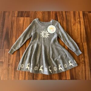 NWT Little Sleepies Play Christmas Holiday Twirl Dress 2T